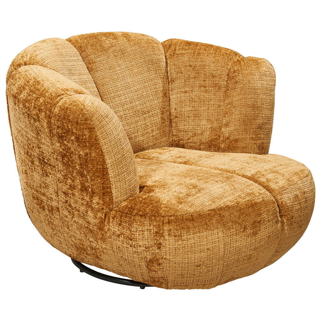 MID.YOU KŘESLO, textil, barvy zlata