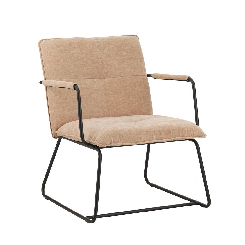 MID.YOU KŘESLO, textil, béžová 1