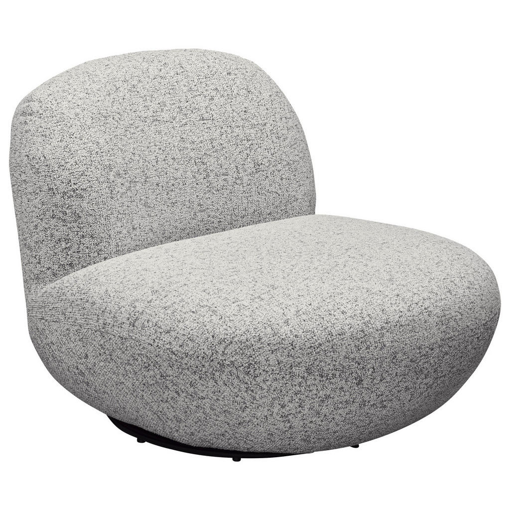 MID.YOU KŘESLO, textil, světle šedá 1