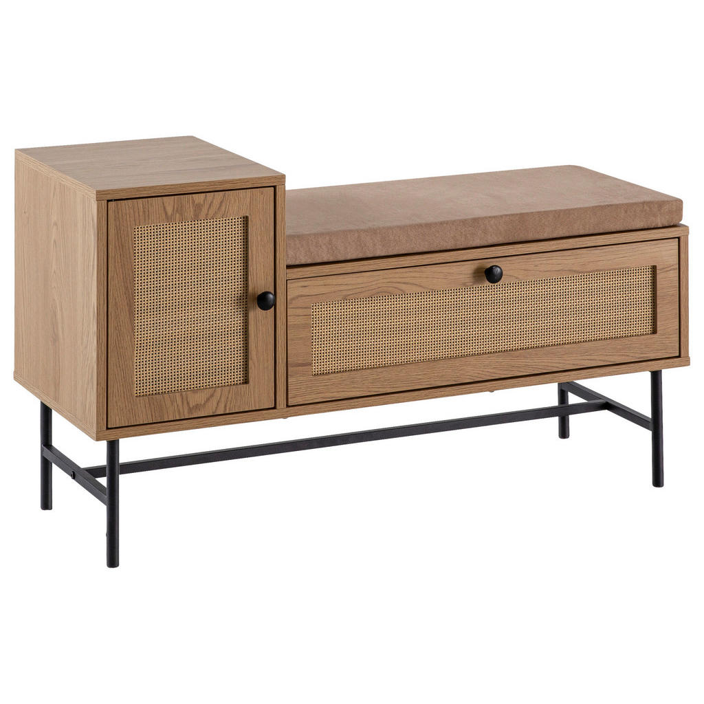 MID.YOU LAVICE S BOTNÍKEM, barvy dubu, 100/60/38 cm