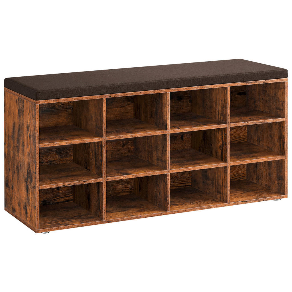 MID.YOU LAVICE S BOTNÍKEM, tmavě hnědá, 104/48/30,3 cm