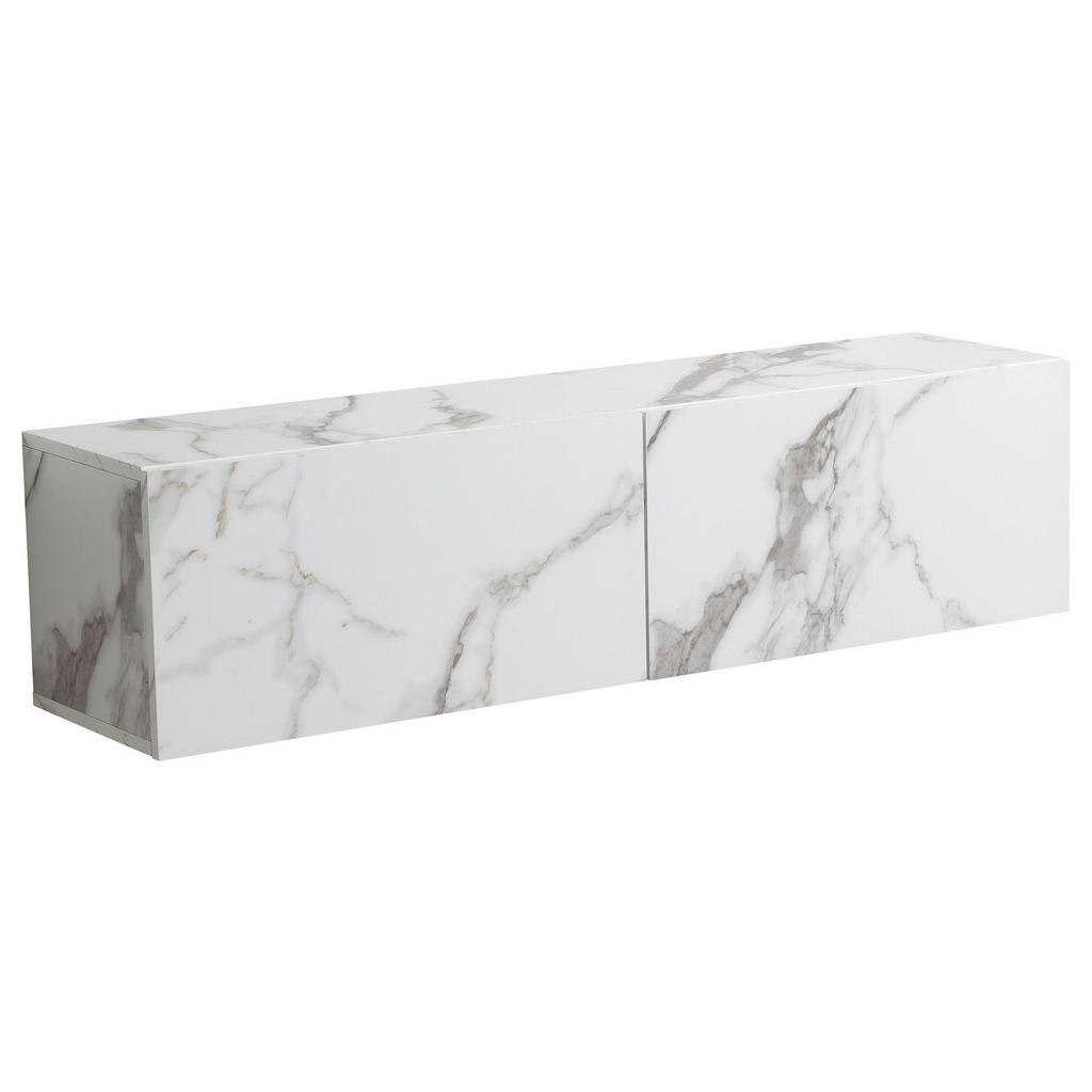 MID.YOU NÍZKÁ KOMODA, bílá, 120/30/30 cm