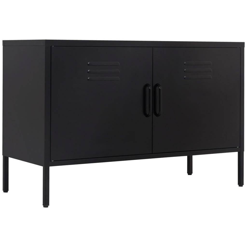 MID.YOU NÍZKÁ KOMODA, černá, 100/64/40 cm