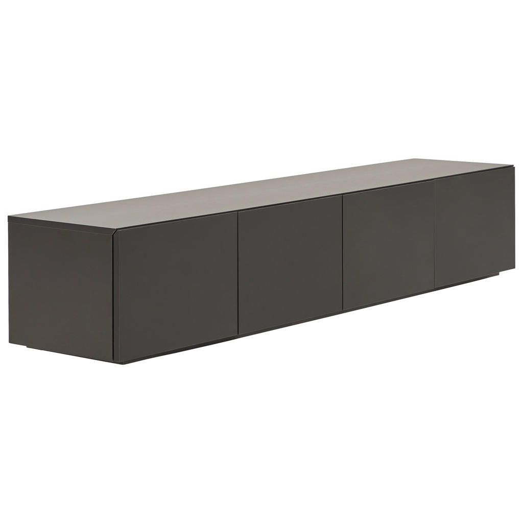 MID.YOU NÍZKÁ KOMODA, černá, 180/35/40 cm