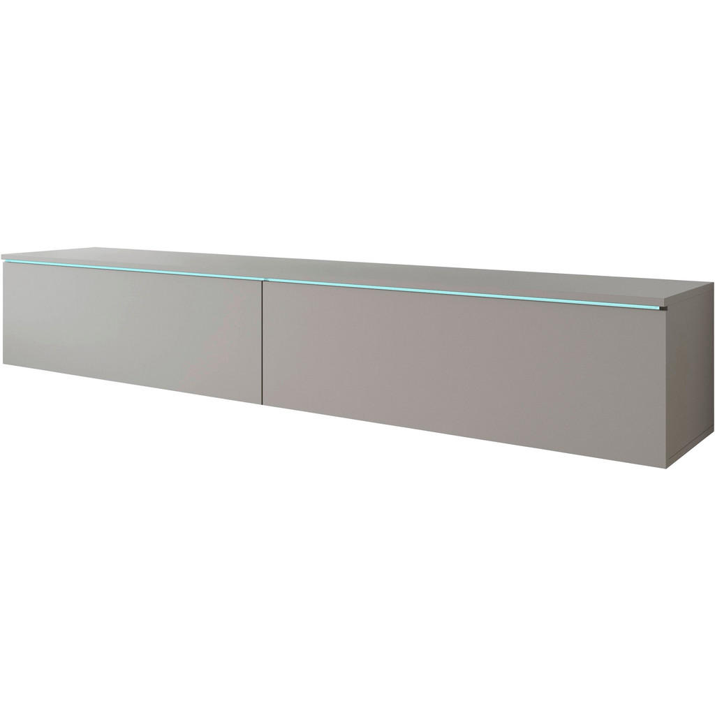 MID.YOU NÍZKÁ KOMODA, šedá,