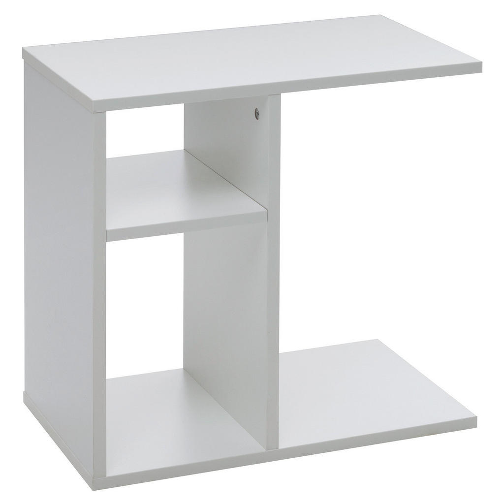 MID.YOU ODKLÁDACÍ STOLEK, bílá 1