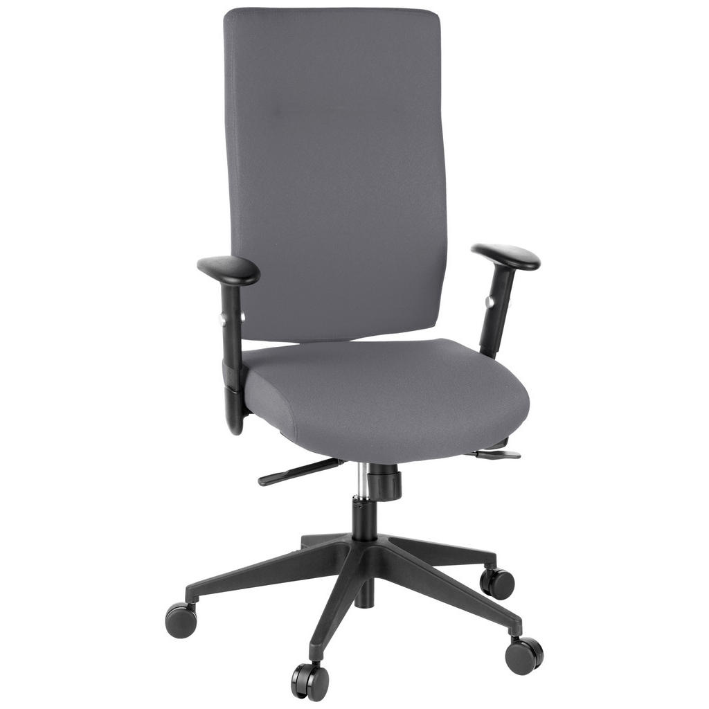 MID.YOU OTOČNÁ ŽIDLE, plochá tkanina, antracitová 1