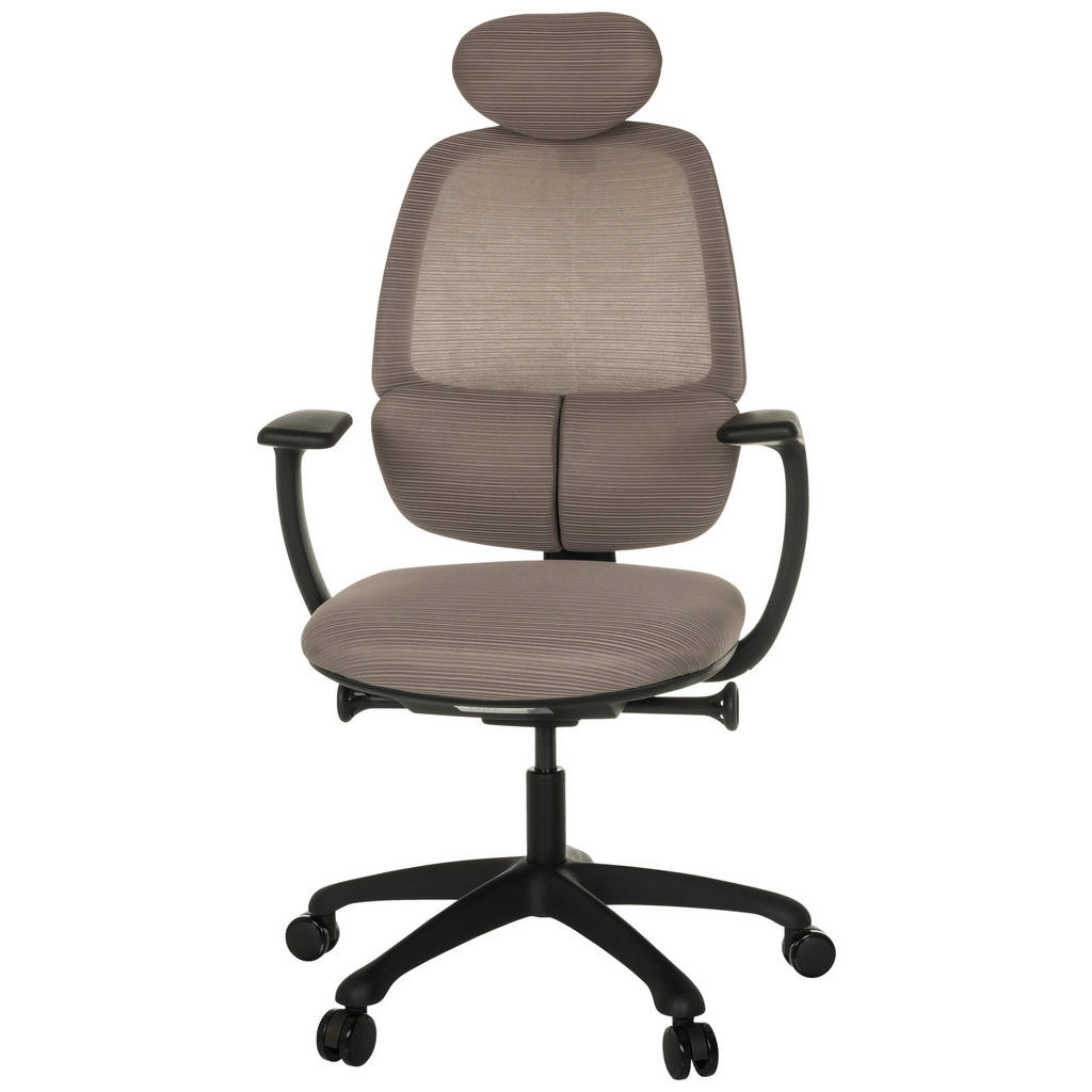 MID.YOU OTOČNÁ ŽIDLE, síťovina, šedá 1