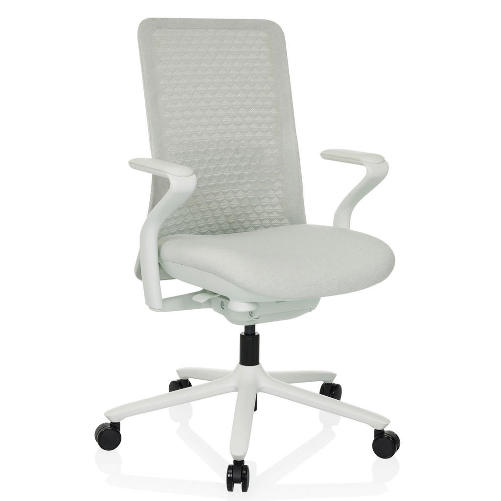 MID.YOU OTOČNÁ ŽIDLE, síťovina, světle šedá