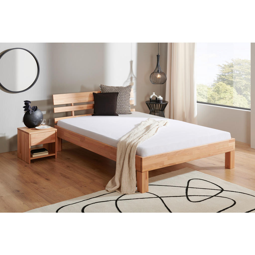 MID.YOU POSTEL, 140/200 cm jádrový buk 1