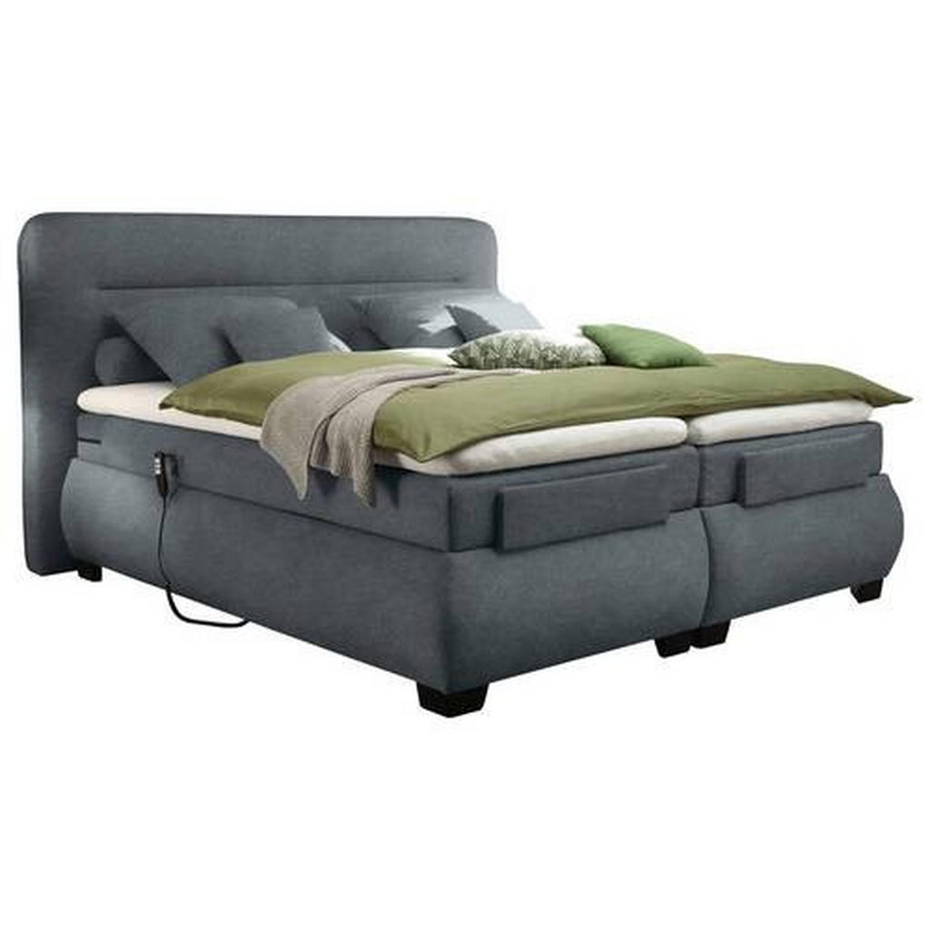 MID.YOU POSTEL BOXSPRING, 160/200 cm, antracitová 1