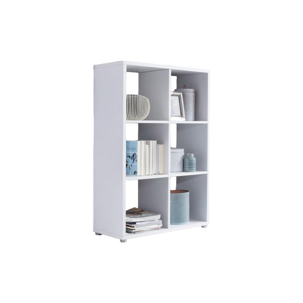 MID.YOU REGÁL, bílá, 72/108,5/33 cm