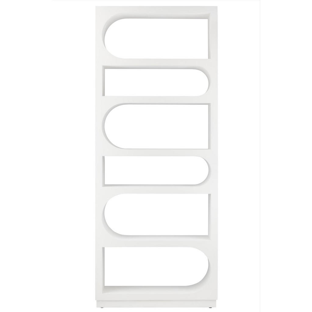 MID.YOU REGÁL, bílá, jedle, 78/193/30 cm