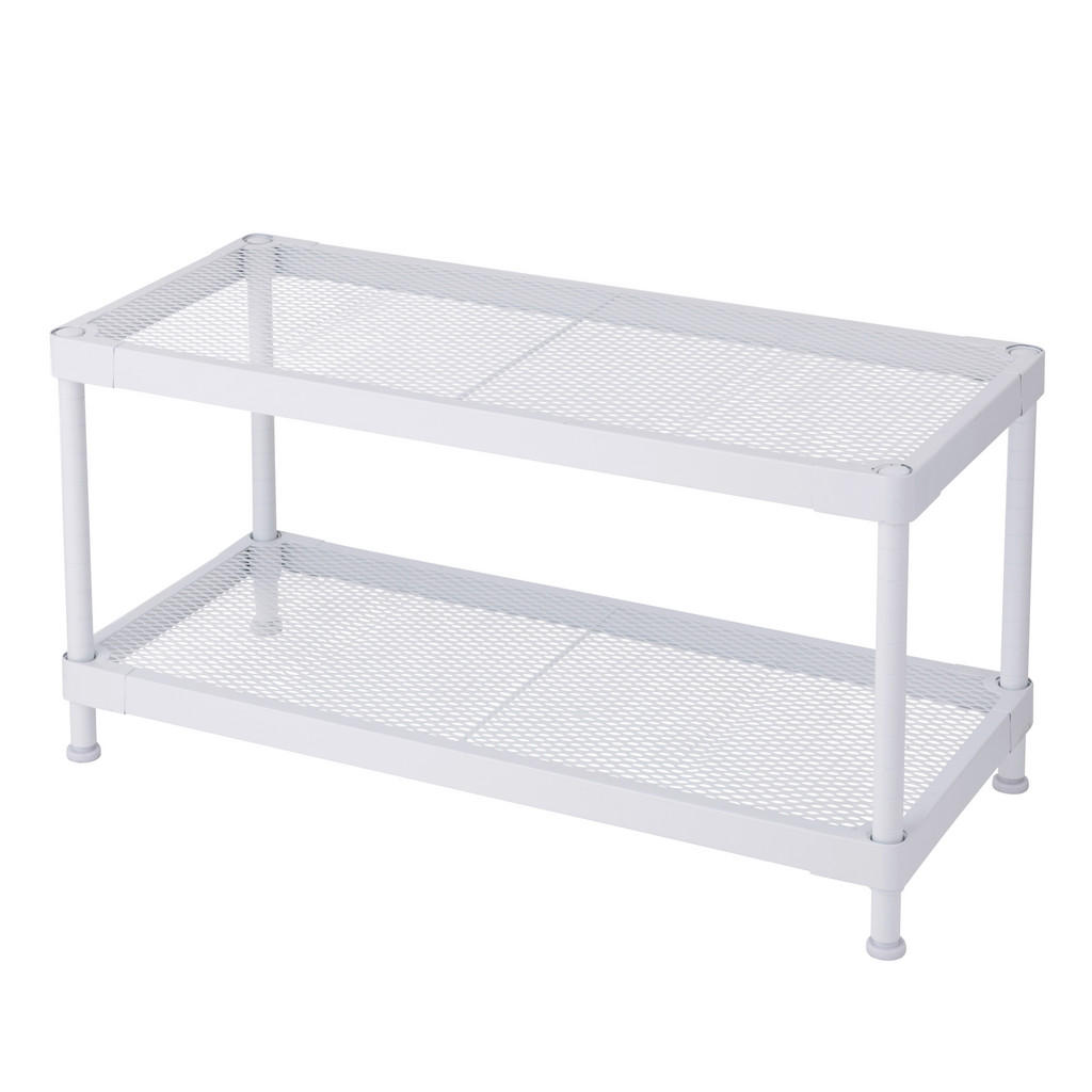 MID.YOU REGÁL NA BOTY, bílá, 75/40/32 cm