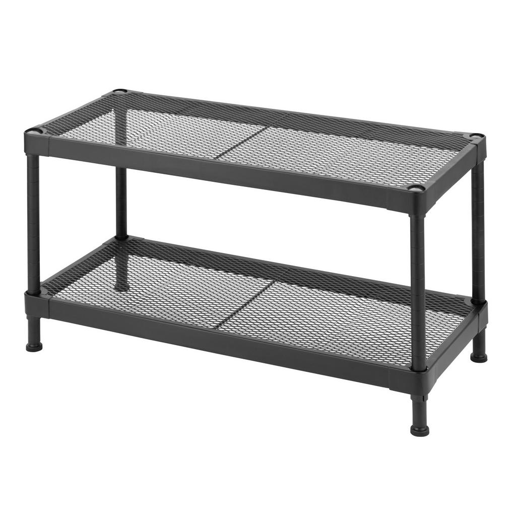 MID.YOU REGÁL NA BOTY, černá, 75/40/32 cm