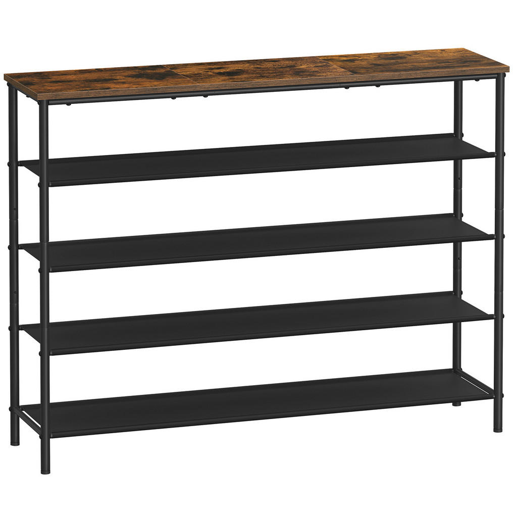 MID.YOU REGÁL NA BOTY, černá, tmavě hnědá,