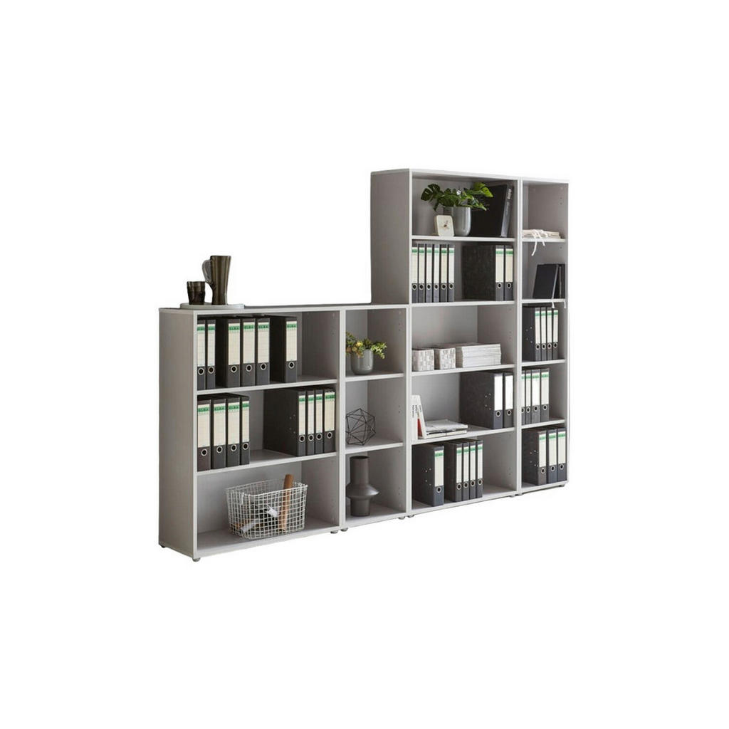 MID.YOU REGÁL NA DOKUMENTY, šedá, 257/185,6/33 cm
