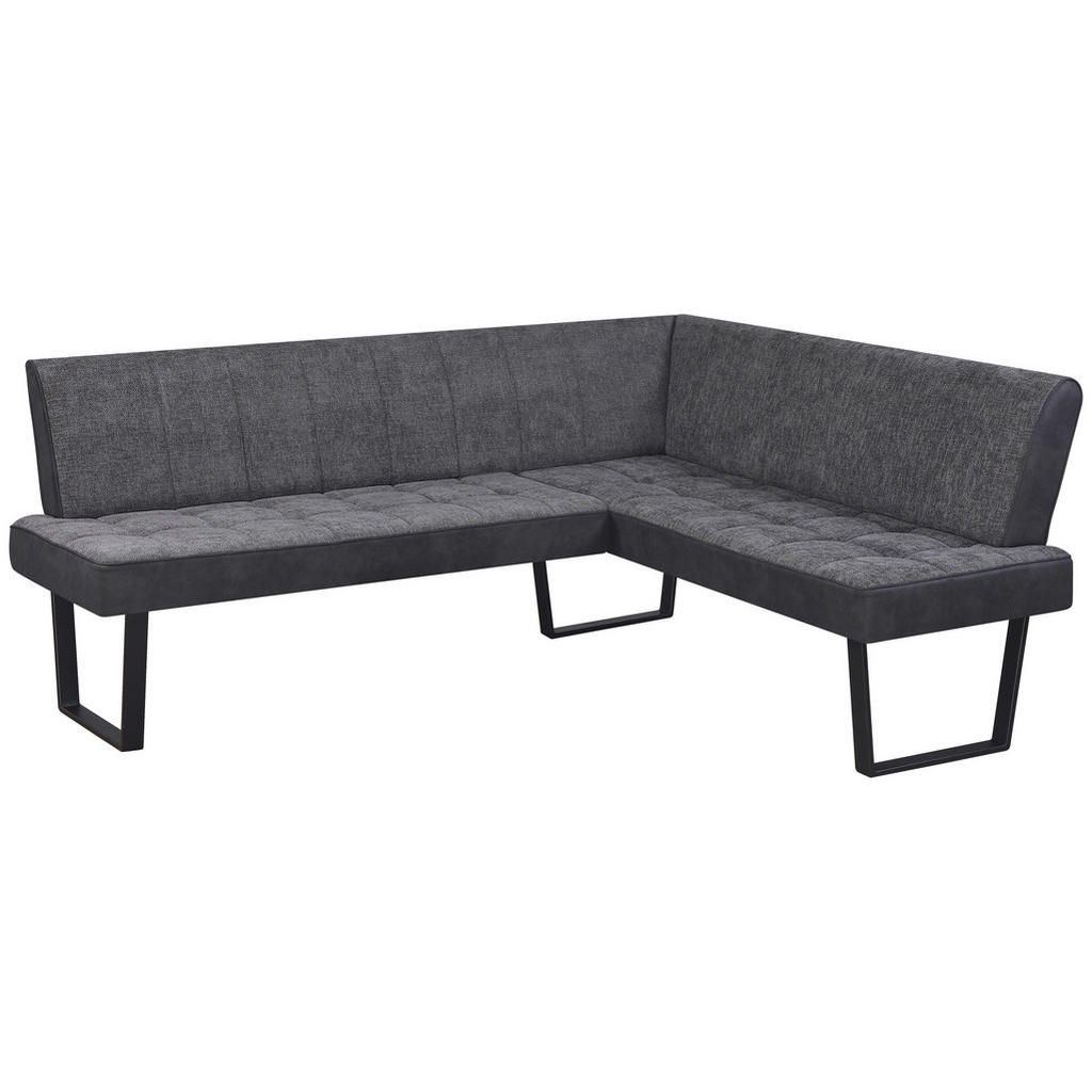 MID.YOU ROHOVÁ LAVICE, šedá, černá