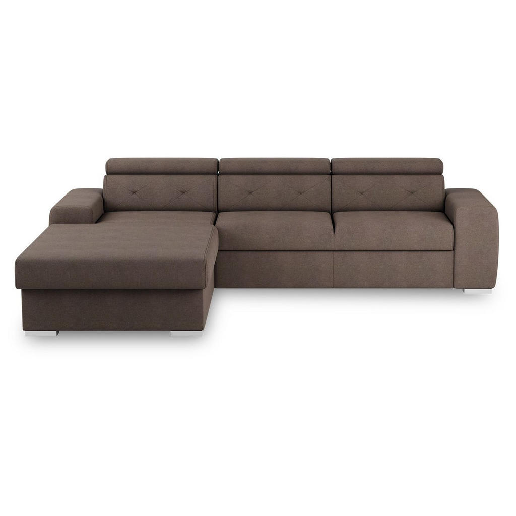 MID.YOU ROHOVÁ ROZKLÁDACÍ POHOVKA, textil, hnědá 1