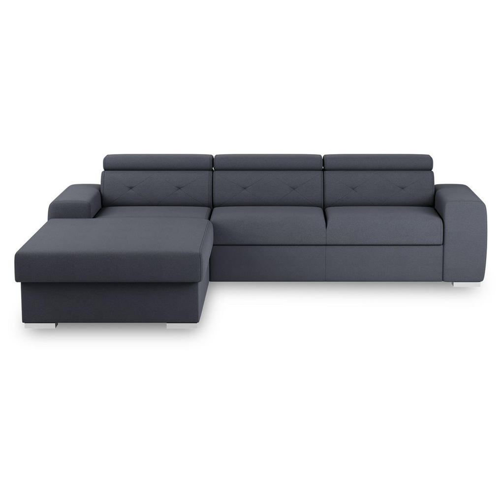 MID.YOU ROHOVÁ ROZKLÁDACÍ POHOVKA, textil, modrá, šedá 1