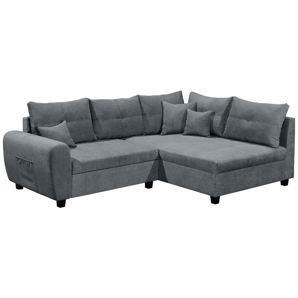 MID.YOU ROHOVÁ SEDAČKA, kompozitní dřevo, textil, antracitová
