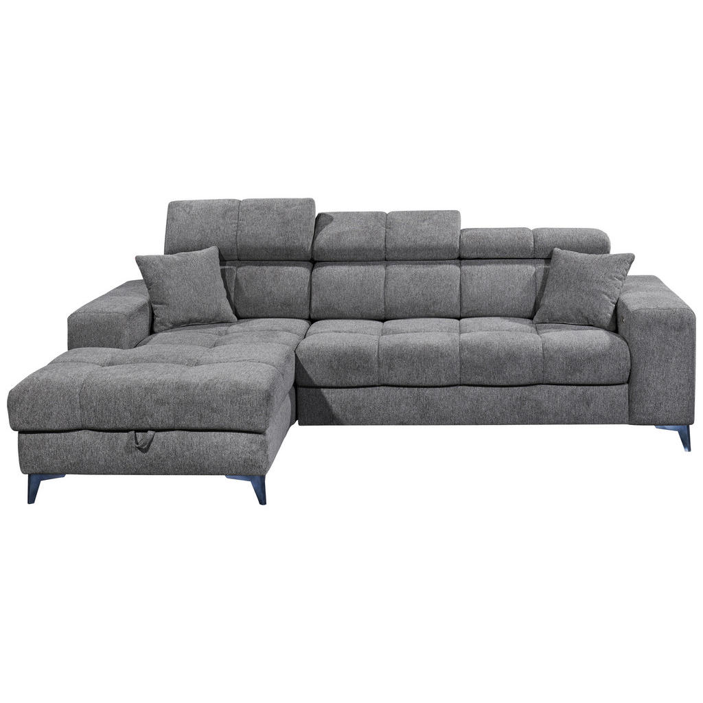 MID.YOU ROHOVÁ SEDAČKA, textil, antracitová 2