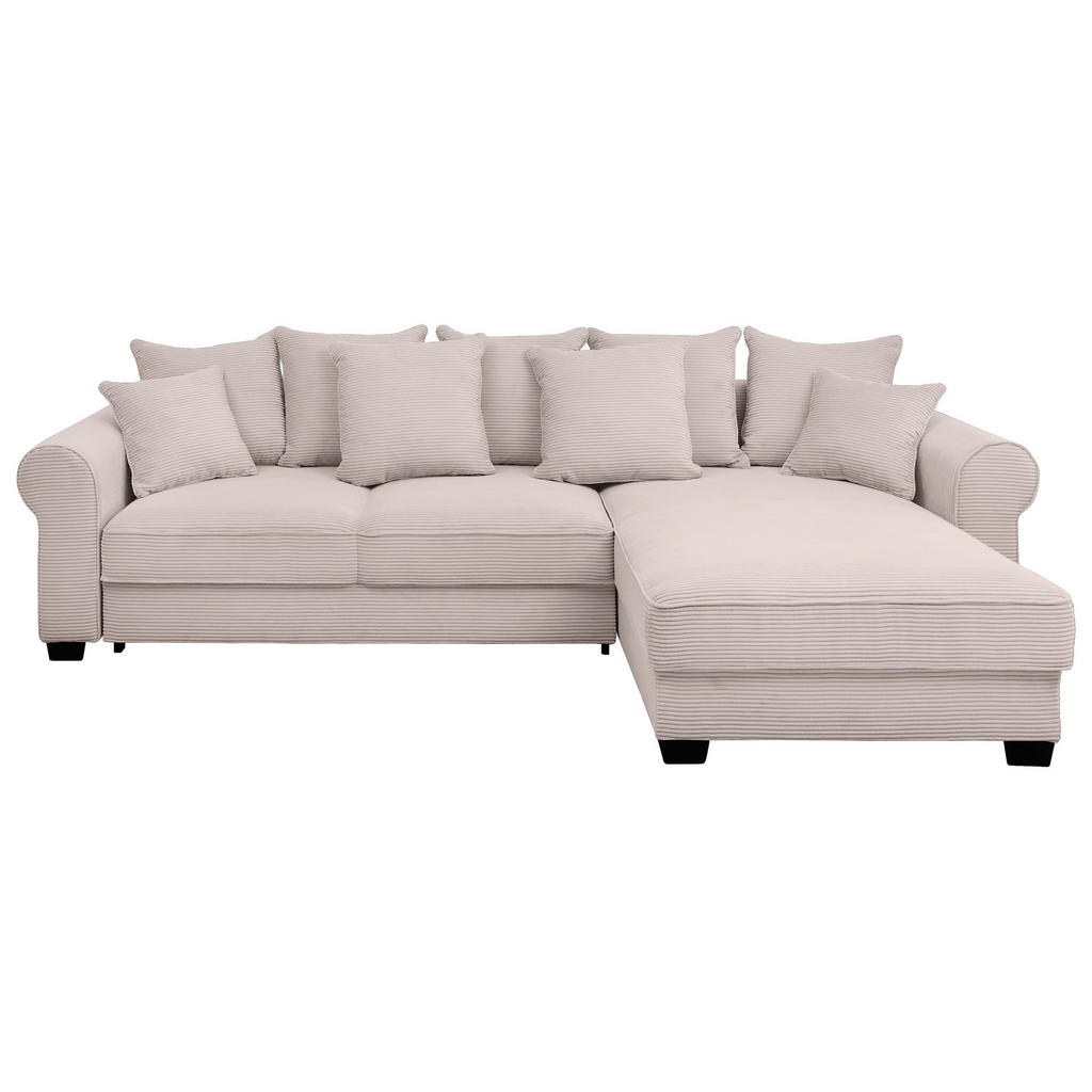 MID.YOU ROHOVÁ SEDAČKA, textil, růžová