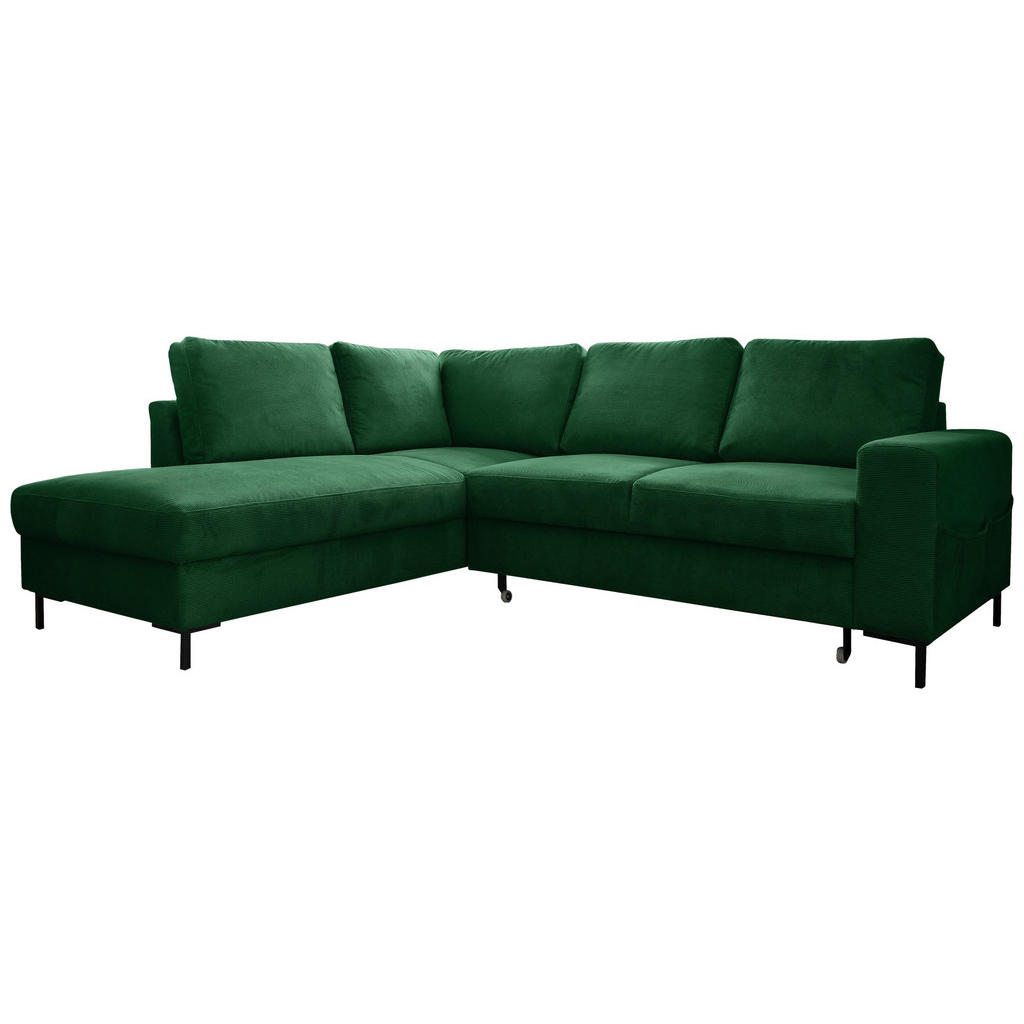 MID.YOU ROHOVÁ SEDAČKA, textil, smaragdově zelená 2