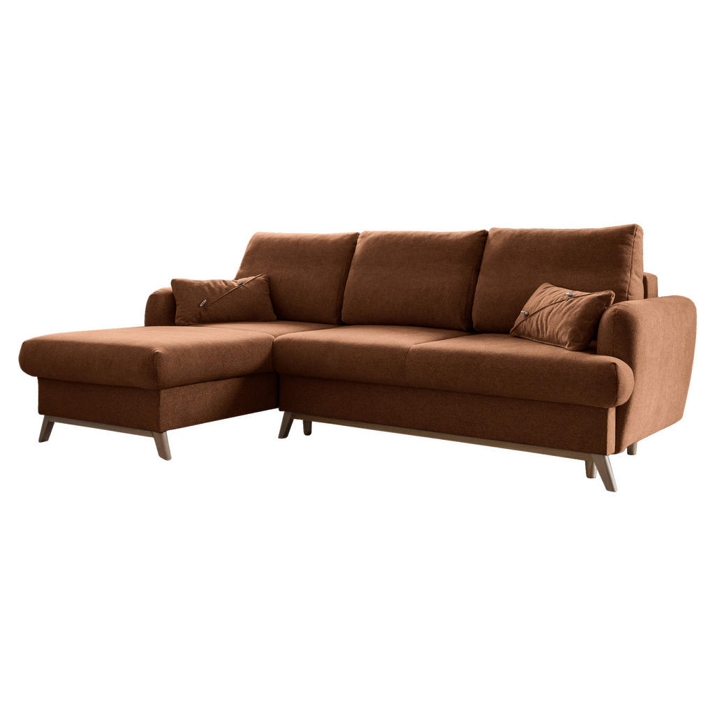 MID.YOU ROHOVÁ SEDAČKA, textil, terracotta 1