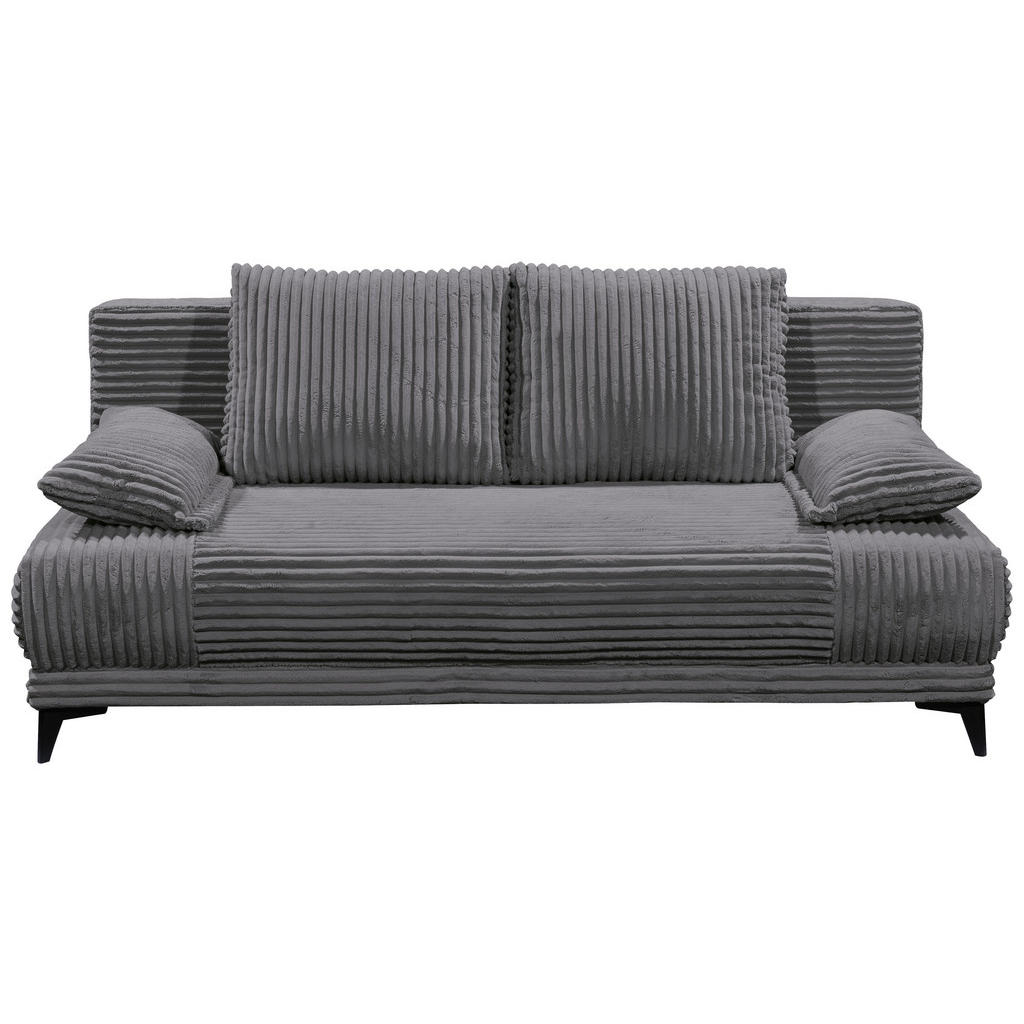 MID.YOU ROZKLÁDACÍ POHOVKA, textil, antracitová 1