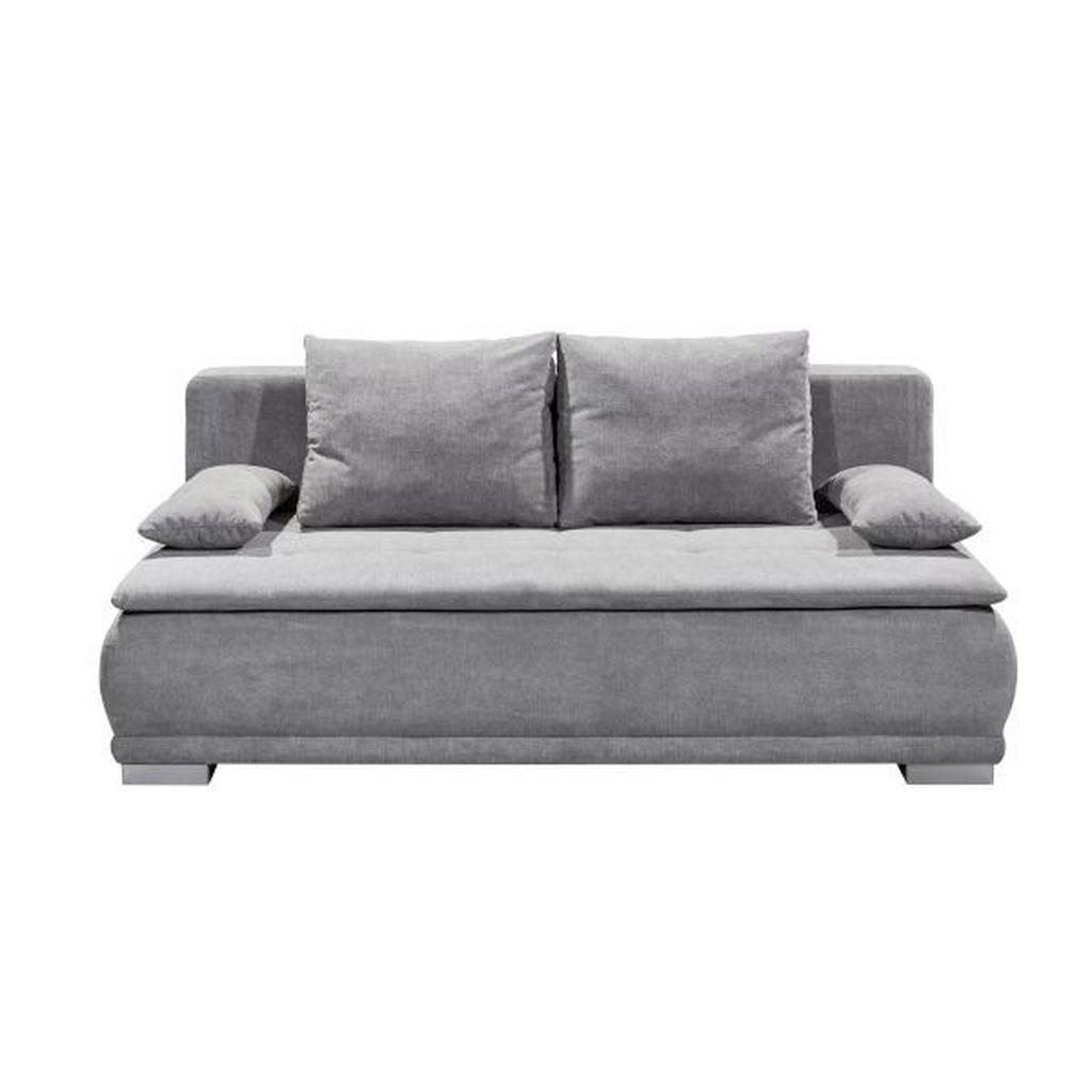 MID.YOU ROZKLÁDACÍ POHOVKA, textil, barvy stříbra 1