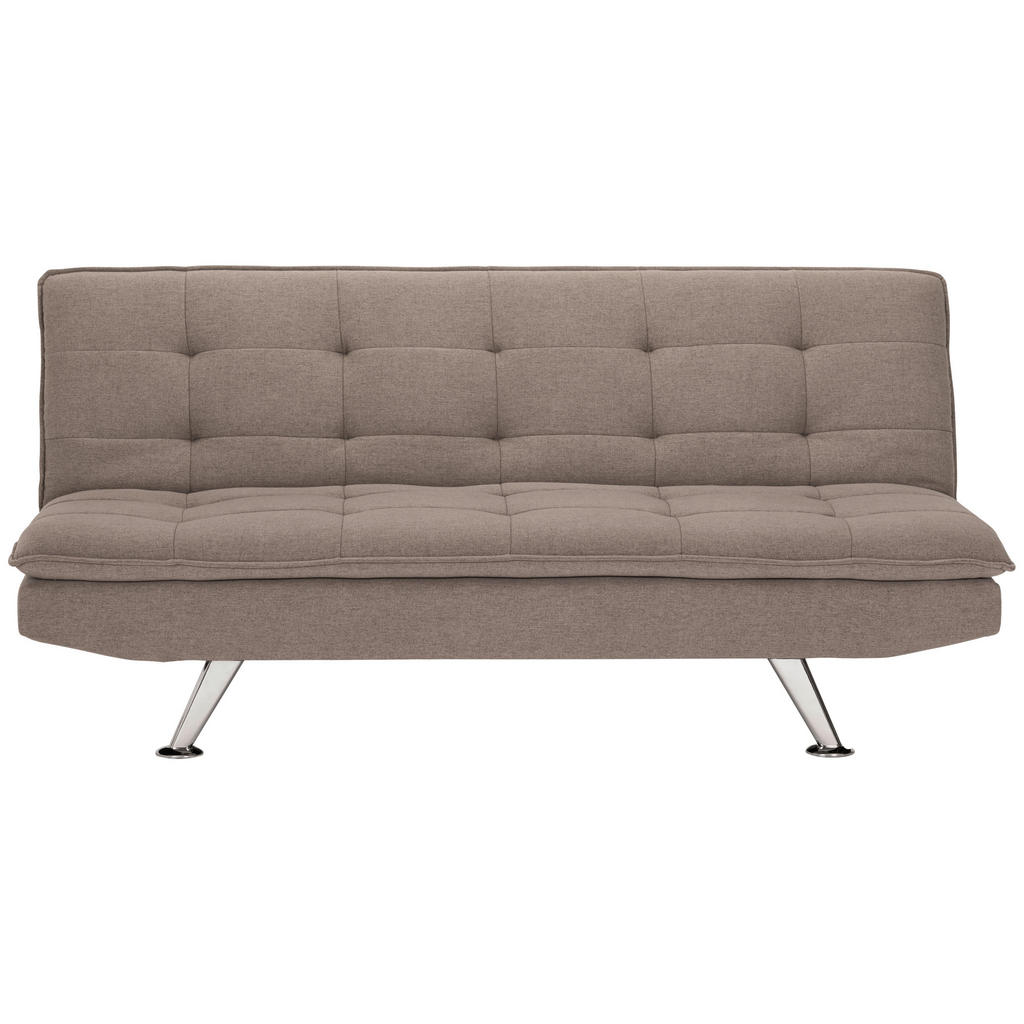 MID.YOU ROZKLÁDACÍ POHOVKA, textil, hnědá