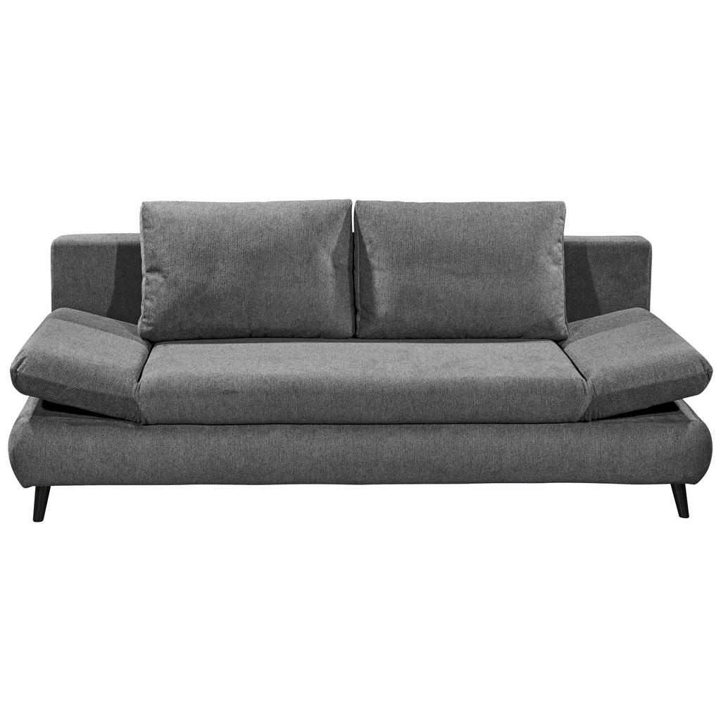 MID.YOU ROZKLÁDACÍ POHOVKA, textil, kompozitní dřevo, antracitová 1
