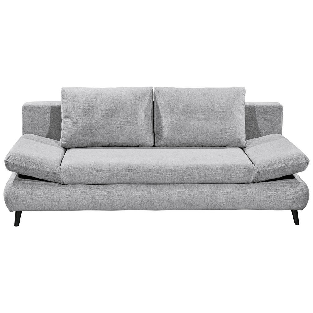 MID.YOU ROZKLÁDACÍ POHOVKA, textil, kompozitní dřevo, světle šedá