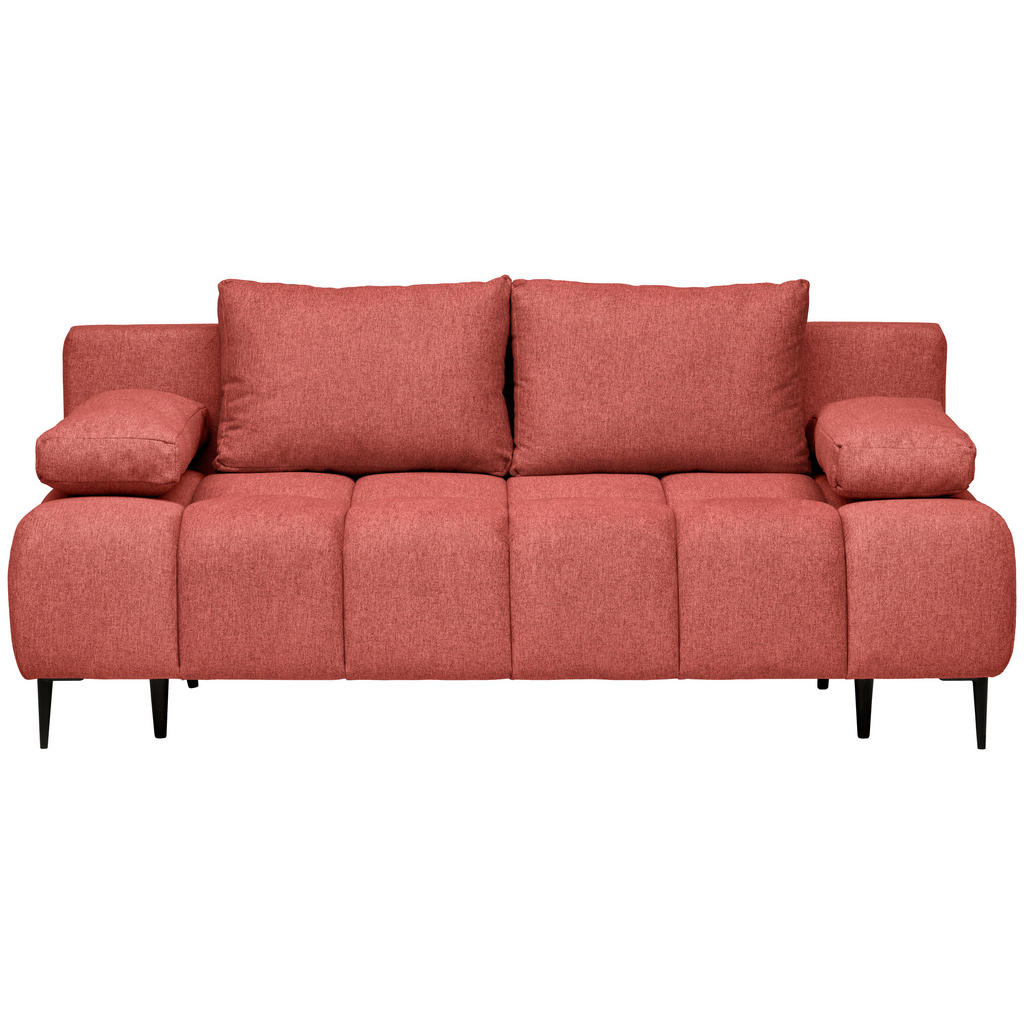MID.YOU ROZKLÁDACÍ POHOVKA, textil, korály