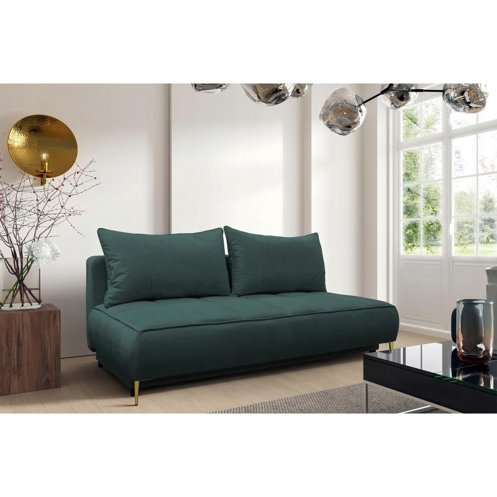 MID.YOU ROZKLÁDACÍ POHOVKA, textil, modrá 1