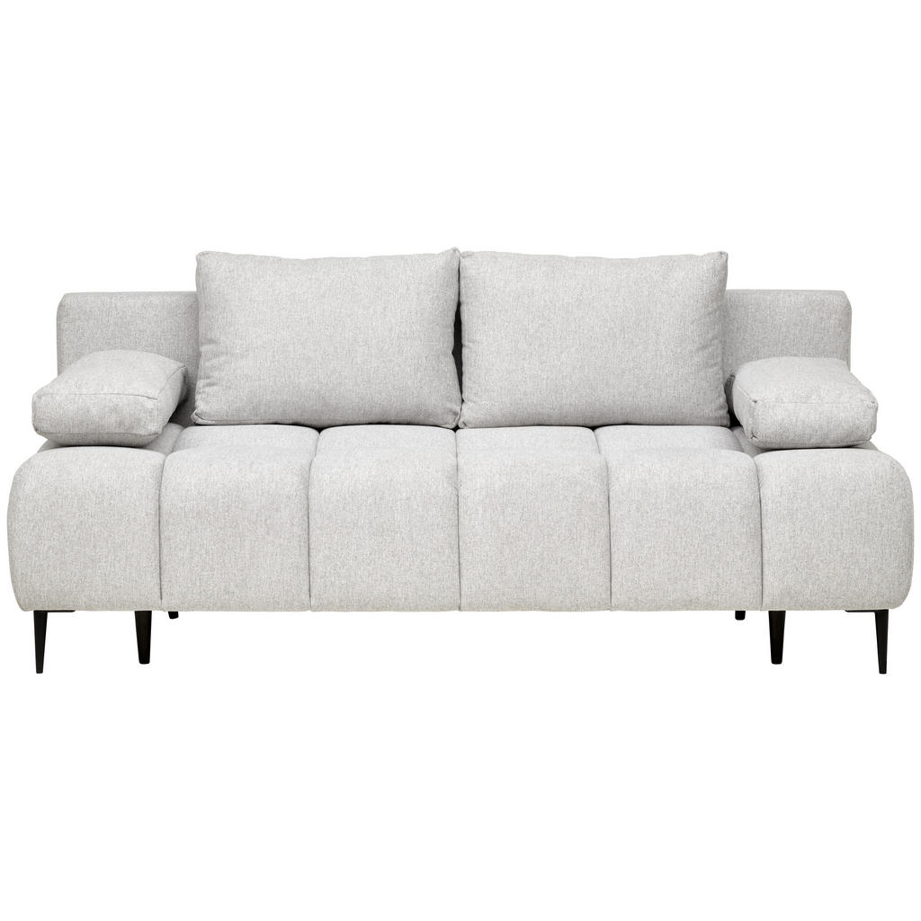 MID.YOU ROZKLÁDACÍ POHOVKA, textil, šedá