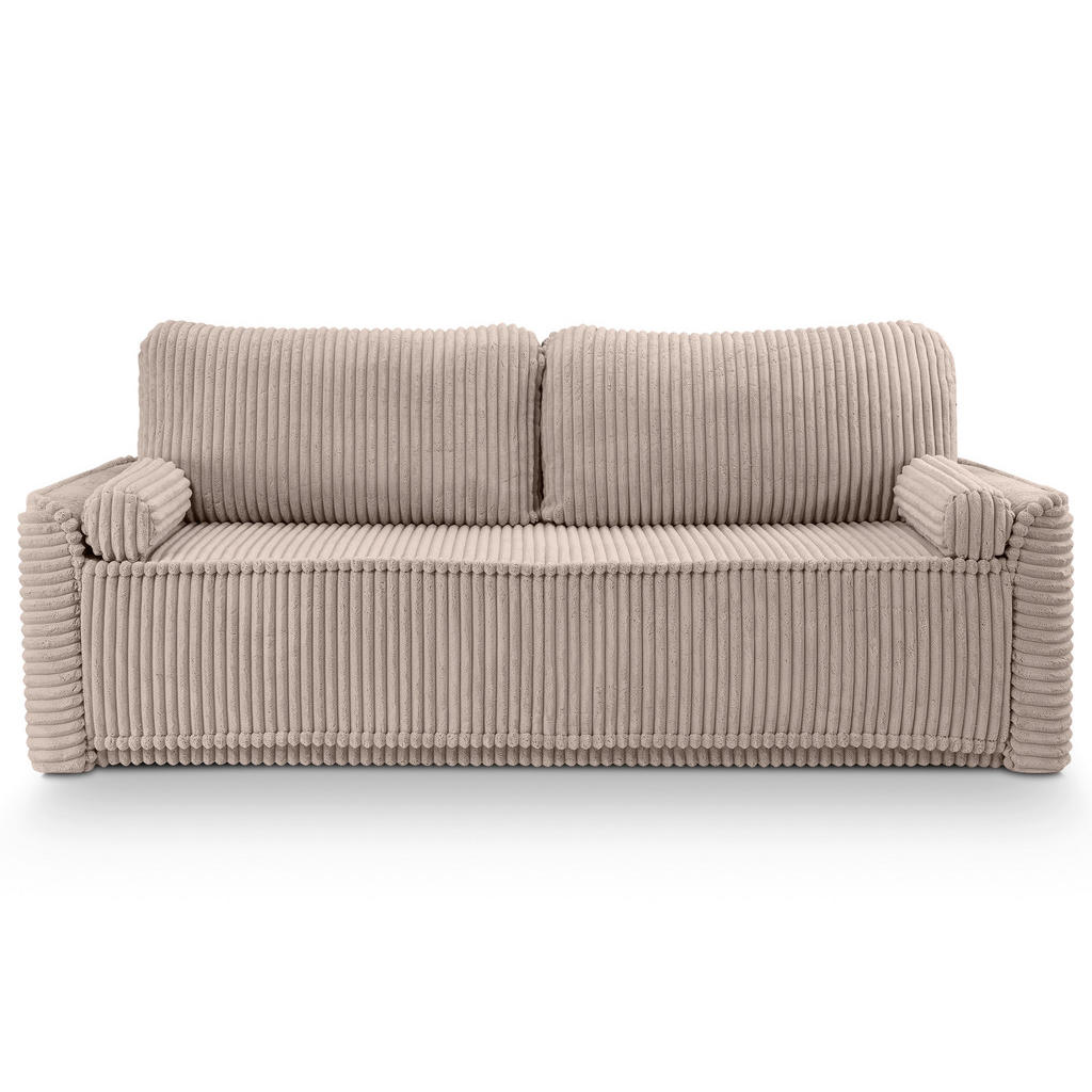 MID.YOU ROZKLÁDACÍ POHOVKA, textil, šedobéžová 1