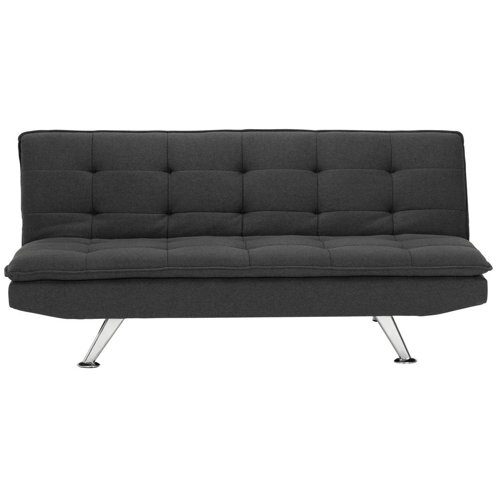 MID.YOU ROZKLÁDACÍ POHOVKA, textil, tmavě šedá 1