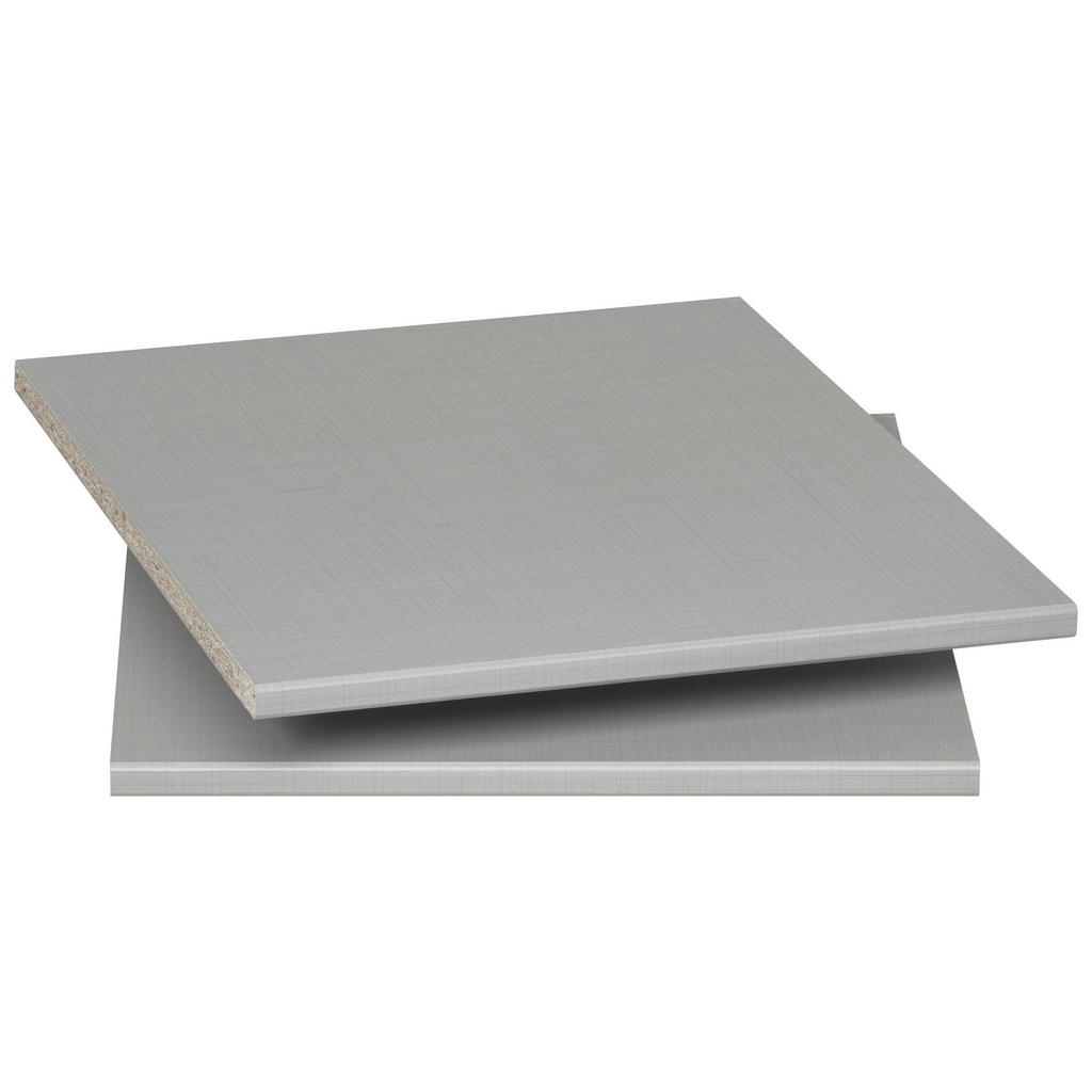 MID.YOU SADA VKLÁDACÍCH POLIC, šedá, 43/1/50 cm