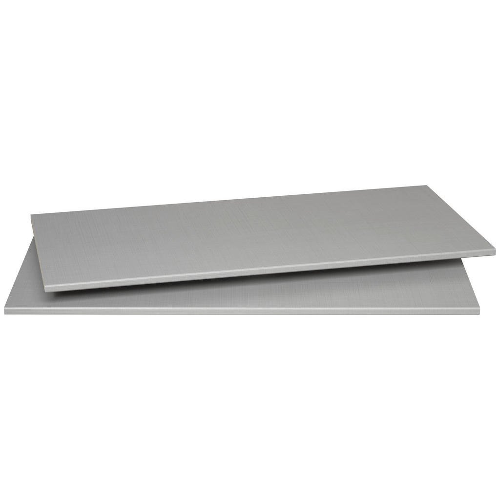 MID.YOU SADA VKLÁDACÍCH POLIC, šedá, 87/1/50 cm