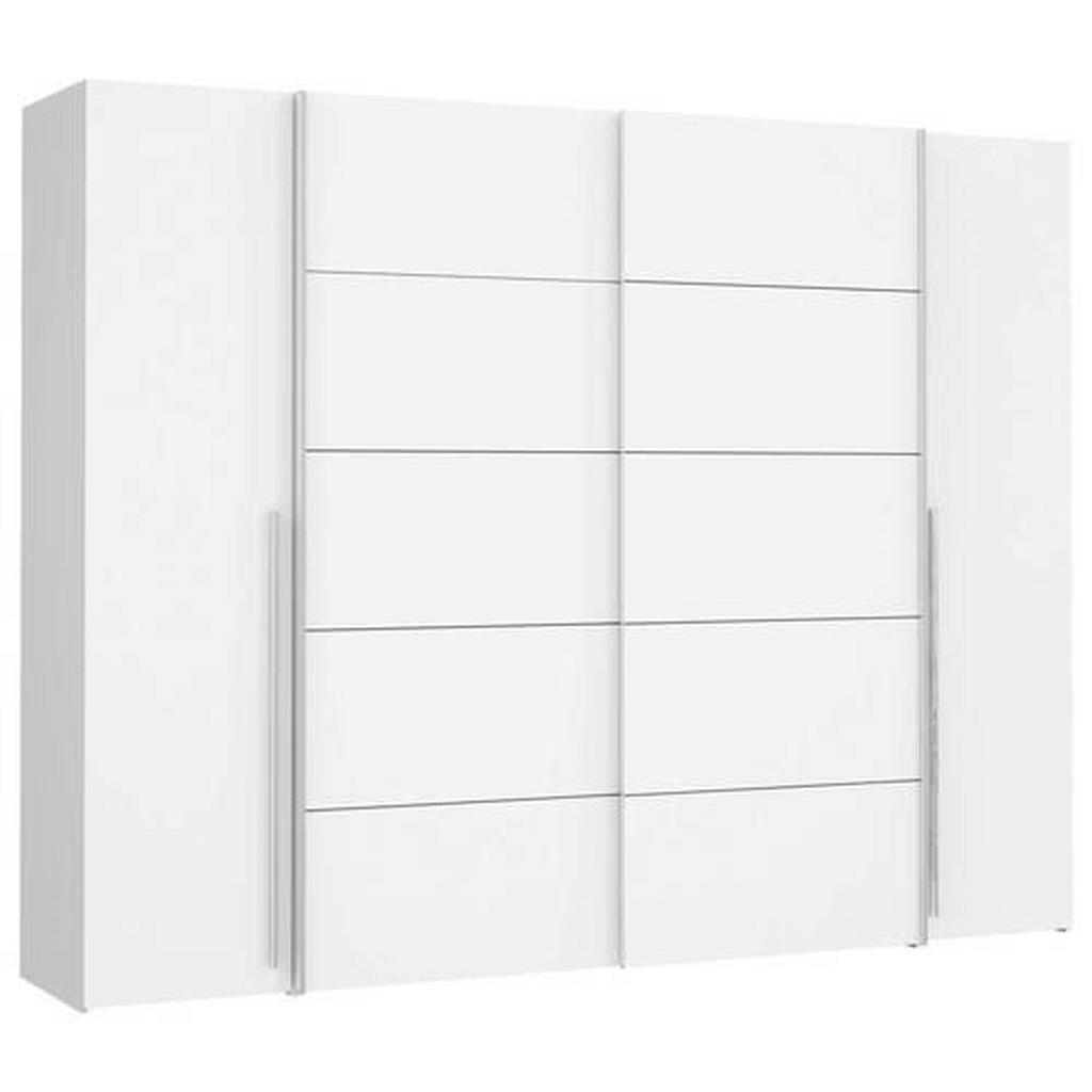 MID.YOU ŠATNÍ SKŘÍŇ, bílá, 270/210/61 cm