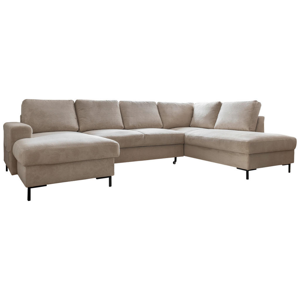 MID.YOU SEDACÍ SOUPRAVA, textil, béžová 1