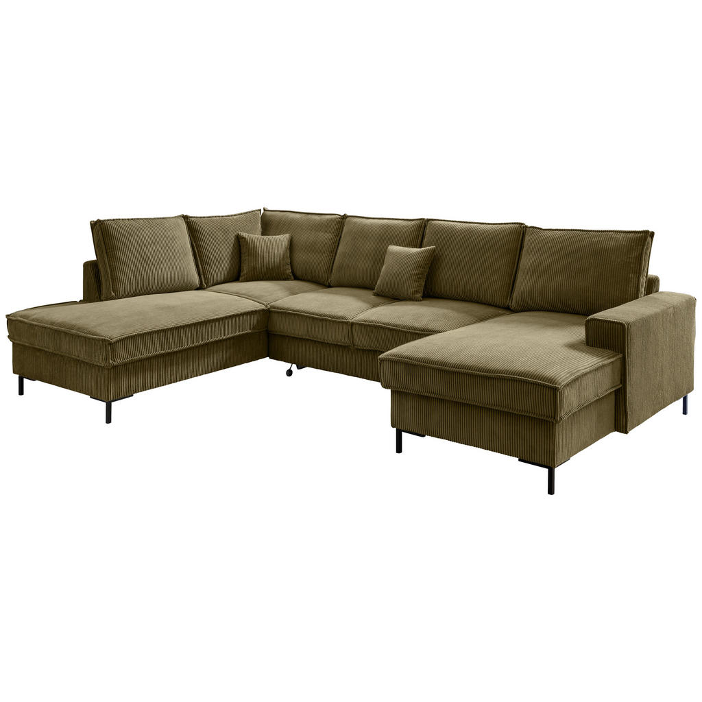 MID.YOU SEDACÍ SOUPRAVA, textil, olivově zelená 1