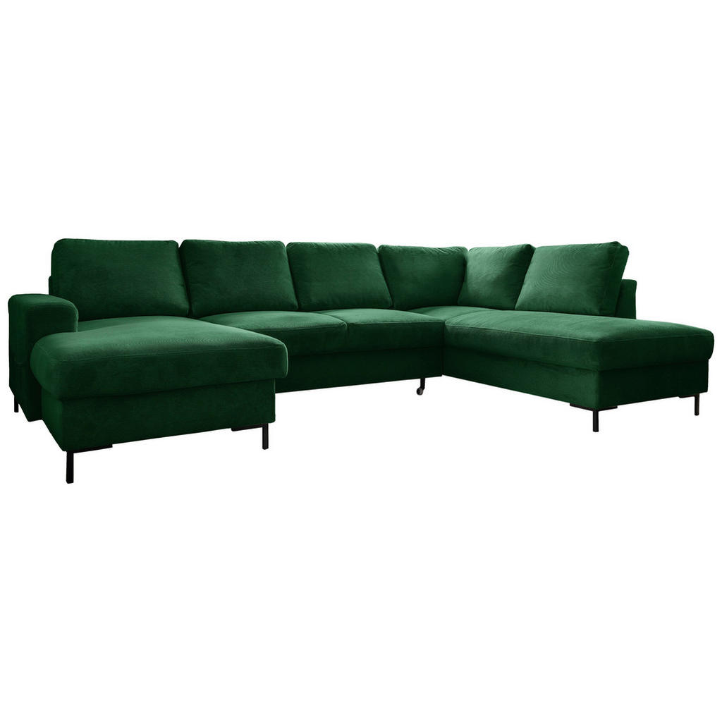 MID.YOU SEDACÍ SOUPRAVA, textil, smaragdově zelená 1