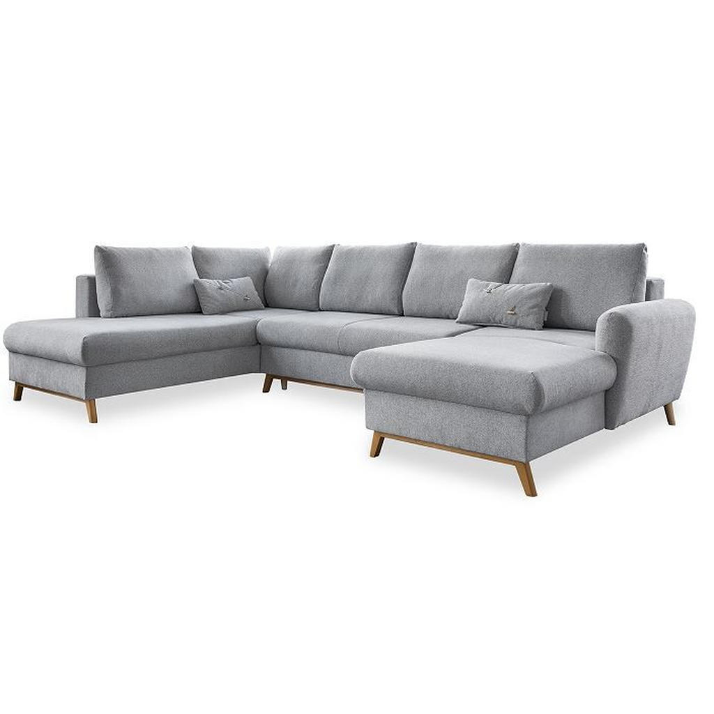 MID.YOU SEDACÍ SOUPRAVA, textil, světle šedá 1