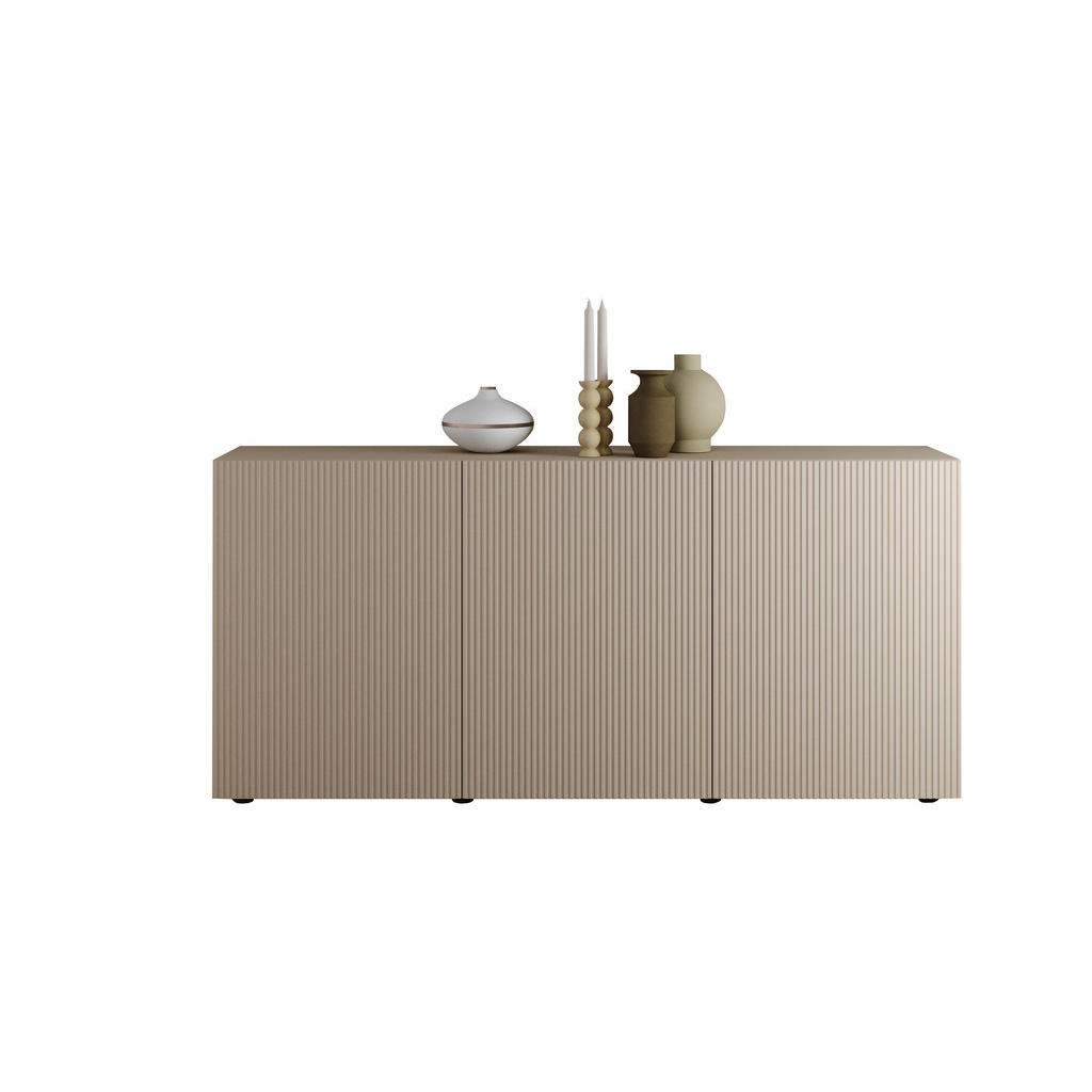 MID.YOU ŠIROKÁ KOMODA, kašmírová, 181/84/42 cm