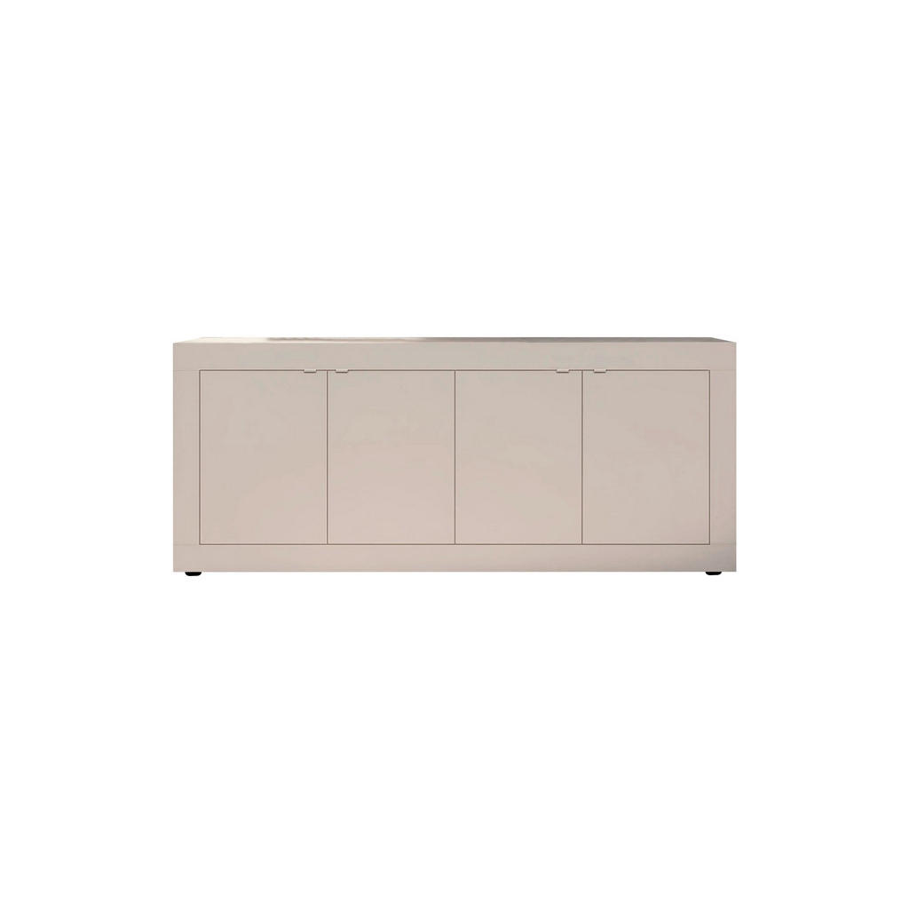 MID.YOU ŠIROKÁ KOMODA, kašmírová, 207/86/43 cm