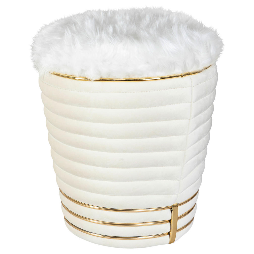 MID.YOU TABURET, textil, 42/50 cm 1