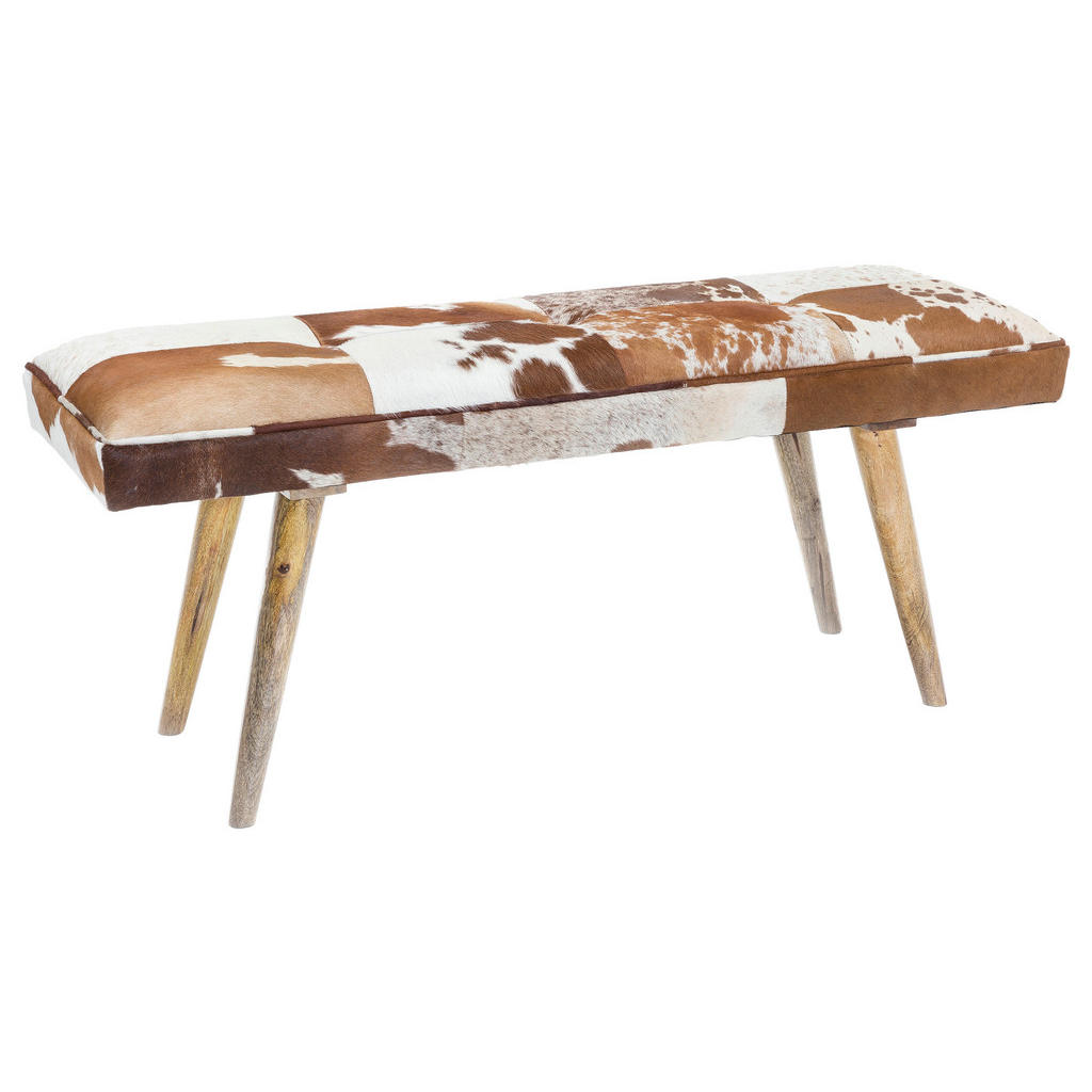 MID.YOU TABURETOVÁ LAVICE, kožešina,